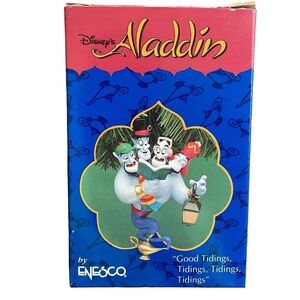 Enesco Disney’s Aladdin Genie Ornament “Good Tidings, Tidings”